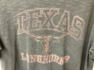 Texas Longhorns T Shirt Size X-Large '47 Brand 100% Cotton Tee - Picture 1 of 7