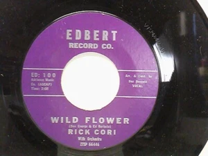 RICK CORI 'WILDBLUME' EDBERT 100. SELTENE GARAGE ROCKABILLY CLASSIC, M/NM - Bild 1 von 2