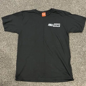 Full Send T Shirt Size L - Black - Picture 1 of 4