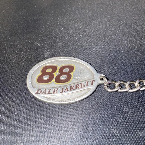 Nascar Dale Jarrett 88 Small Keychain 2001! SEE! QUALITY! Cover