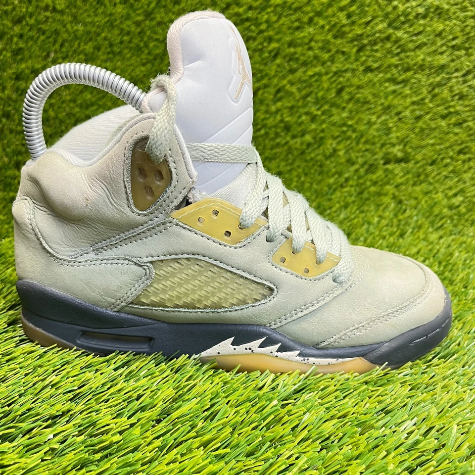 Nike Air Jordan 5 Retro Jade Horizon Niños Talla 3.5Y Zapatos de Baloncesto Tenis Foto 1 de 4