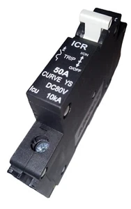 Disyuntor 50 Amp 50A Airpax ICRYS50/1P0M 22060169B DC80V Curva YS - Imagen 1 de 6