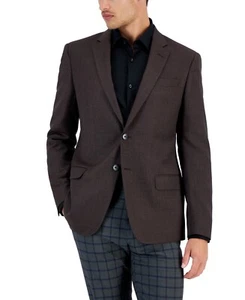 Armani Exchange Herren Braun Wolle Sport Mantel Gr-40R - Bild 1 von 6