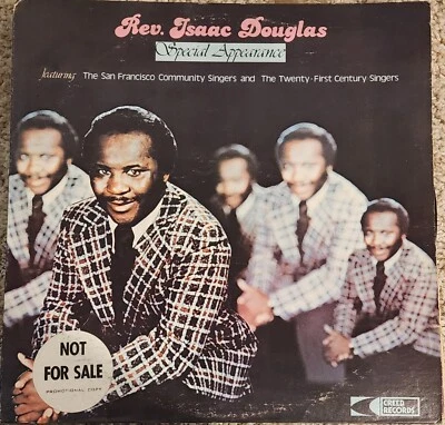 REV ISAAC DOUGLAS - Special Appearance 1977 Gospel LP Creed 3081 Foto 1 de 2