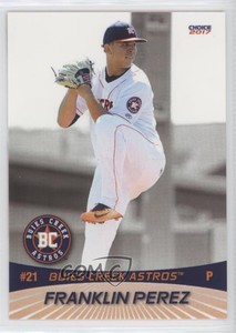 2017 Choice Buies Creek Astros Franklin Perez #16