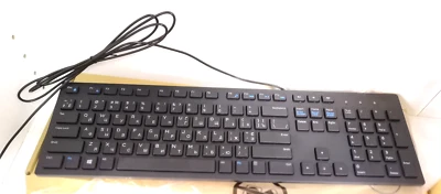 Dell Kyrillisch USB ukrainischeTastatur KB216 Українська клавіатура KB216-BK-UKE - Bild 1 von 4