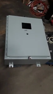 Hoffman nVent A24H20BLP new unused with 2 non factory cutouts - Picture 1 of 7