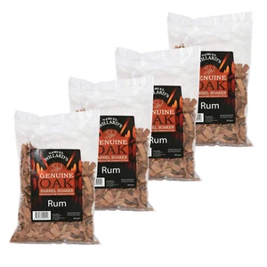 4 x Samuel Willards Oak Rum Chip 100g Spirits Essence Home Brew - Picture 1 of 2