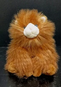 RARO De Colección Naranja Jengibre Rojo Gato 19" Animal Alley Esponjoso Maine Coon Ojos Azules - Imagen 1 de 15