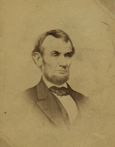 Abraham Lincoln, 1864, 1860er Foto - neue Reproduktion des alten Fotos - Bild 1 von 1