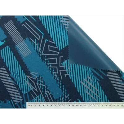 KURZWAREN DIREKT Wasserdichter Oxfordstoff Premiumstoff Taschenstoff Planenstoff dunkelblautürkis