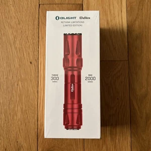Olight Odin RED Special Edition taktische LED Taschenlampe LIMITIERTE EDITION SN# 0359 - Bild 1 von 5