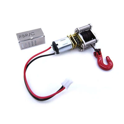 Automatic Metal Winch 3 Ways Remote For 1/16 WPL C34 C34K JJRC RC Climbing Car - Image 1 of 4
