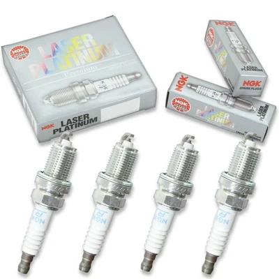 4 bujías láser NGK Platinum para Pontiac Vibe 2003-2010 2,4 L L4 1,8 L oz Foto 1 de 4