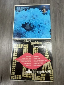 ELLA FITZGERALD VINYL LP’S MISTY BLUE GOLDEN FAVORITES DECCA CAPITOL RECORDS VG - Picture 1 of 1