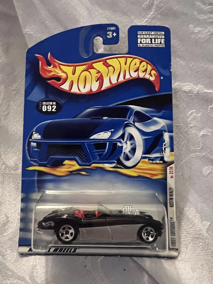 Hot Wheels 2000 первое издание Austin Healey No 32/36 2000 коллекционный номер 092 - Изображение 1 из 1