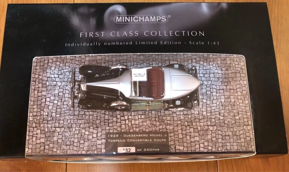 MINICHAMPS 1/43 Duesenberg Model J Diecast Limited Edition 162/250 Collector - Image 1 of 4