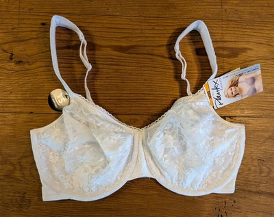 Nuevo con etiquetas Sujetador con aros Playtex Secrets US4421 Blanco 36DD Lista: $40 Foto 1 de 4