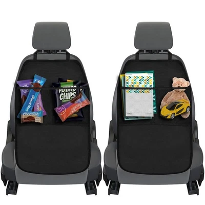 2 Stück Autositz Organizer, Anti Kicking Rückenlehnenschutz Auto, Rücksitz Or... - Bild 1 von 4