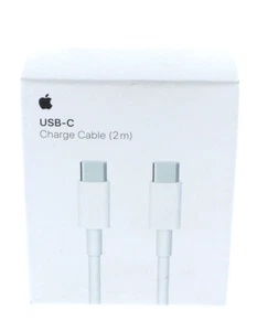 Apple USB-C to USB-C 2 meter Cable (6.5 ft) A1739 White MLL82AM/A New - Picture 1 of 3