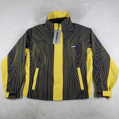 Zara Rhuigi Jacket Men's Large / XL Yellow Black Redesigning Human Uniform NWT - Image 1 of 4