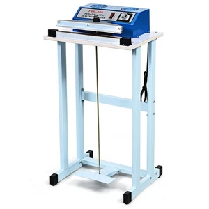 12" Foot Pedal Impulse Sealer Heat Plastic Bag Sealing Machine Utility w/Cutter - Picture 1 of 6