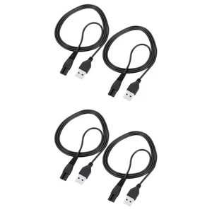 Cable de carga de extremo de ocho caracteres de 2 piezas cargador USB accesorio eléctrico - Imagen 1 de 12