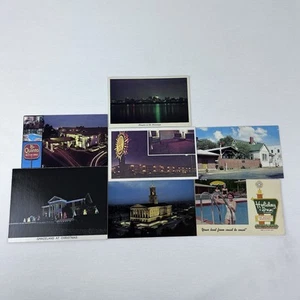 Lotto 7 cartoline vintage Tennessee USA cimeli da collezione retrò antiche - Foto 1 di 3