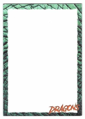 Dragons! Blank And Unmarked On The Back Sketch Card. Long Dog Cards 2023 - Image 1 of 2