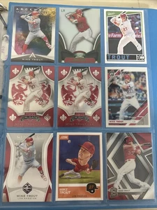 Mike Trout Lot 95 Cards – Topps Bowman Chrome Inserts Parallels Relic - Picture 1 of 12