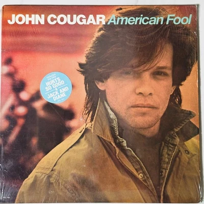 John Cougar - American Fool - LP Vinyl Record Album Hurt So Good Jack and Diane Foto 1 de 4