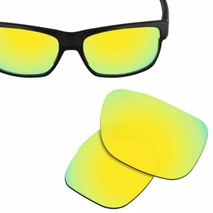 Polarisierte Ersatzgläser für Oakley TwoFace Sonnenbrille 24K Gold UVA&UVB - Bild 1 von 5