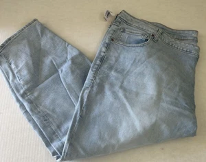 Übergröße Old Navy Damen Jeans O.G Straight High-Rise Extra Stretch Größe 30 Neu - Bild 1 von 5