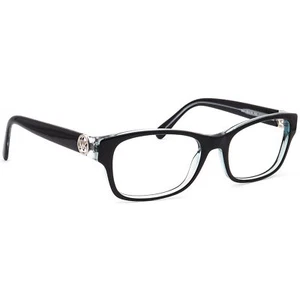Michael Kors Eyeglasses MK 8001 (Ravenna) 3001 Black/Blue Square Frame 53-18 140 - Picture 1 of 6
