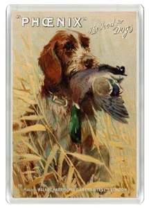 GERMAN WIREHAIRED POINTER DOG FOOD ADVERT ART ACRYLIC NOVELTY FRIDGE MAGNET GIFT - Picture 1 of 1
