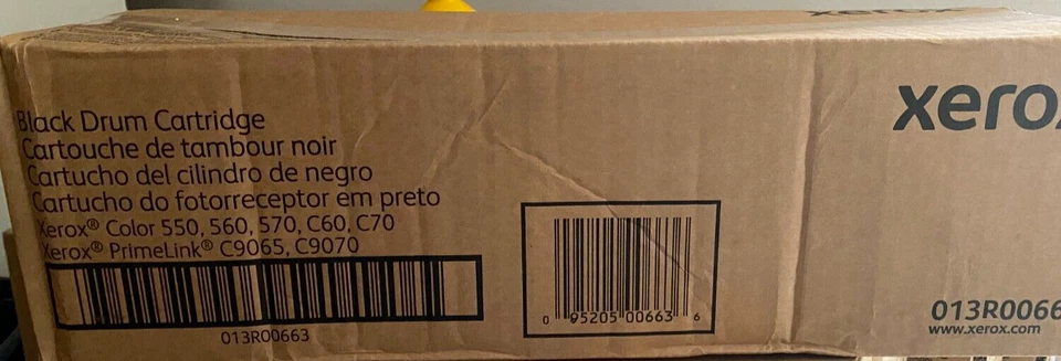 Genuine Xerox DC 550/560 Black Drum Cartridge - Image 1 of 1