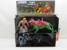 MOTU,COMMEMORATIVE,HE-MAN / BATTLE CAT & SKELETOR / PANTHOR,MINT,Complete 