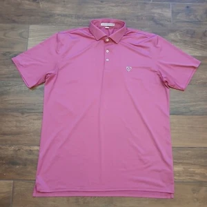 Holderness & Bourne Polo Herren XL Pink Anderson Azalea Performance Stretch Flex - Bild 1 von 10