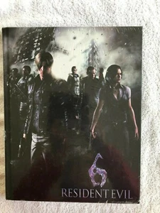 Resident Evil 6 Hardcover Limited Edition Guide Book + Patches PS3 Xbox 360 New - Picture 1 of 3