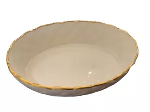 Lenox Fine China Korbgeflecht Gitter ovale Schale, Schale ca. 7 3/4" Länge - Bild 1 von 8