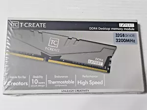 TEAMGROUP T-Create Expert OVERCLOCKING 10L DDR4 32GB Kit (2 x 16GB) 3200MHz -New - Picture 1 of 7