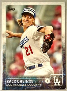 Aggiornamento Topps 2015 Zack Greinke Sabermetric Stat Back SP Variazione #US87 - Foto 1 di 2