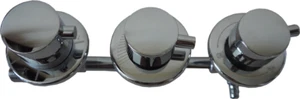 Thermostatic Mixer Faucet with 3 or 4 Way Deviator for Shower Panels - Picture 1 of 3