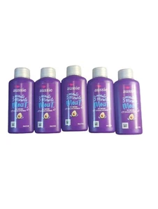 5x Aussie Moist 3 Minute Miracle Moist Deep Conditioner 1.7 fl oz 50ml Travel - Picture 1 of 3