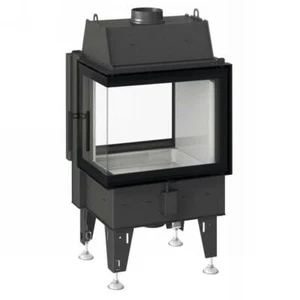 Neuheit Kamineinsatz Tunnelkamin mit zusätzlicher Eckverglasung erfüllt BImSchV2 - Bild 1 von 7