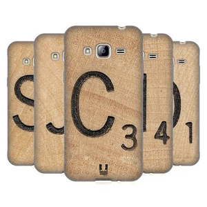 HEAD CASE DESIGNS SCRABBLE SPIELSTEINE SOFT GEL HANDYHÜLLE FÜR SAMSUNG HANDYS 3 - Bild 1 von 12