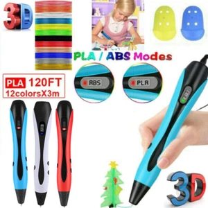3D-Druckstift mit 120ft PLA-Filamen & Etui, 3D-Stifte für Kinder & Erwachsene - Bild 1 von 56