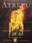 Atreyu 2006 A Death-Grip Yesterday Victory Records Poster Exclnt New Old Stock