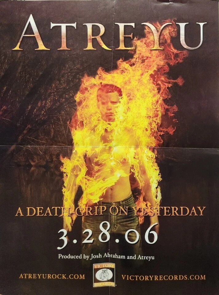 Póster de A Death-Grip Yesterday Victory Records 2006 excelente nuevo stock antiguo Foto 1 de 1