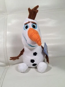 Disney Store Authentic Frozen Olaf Plush Snowman Doll 8" NEW - Picture 1 of 3